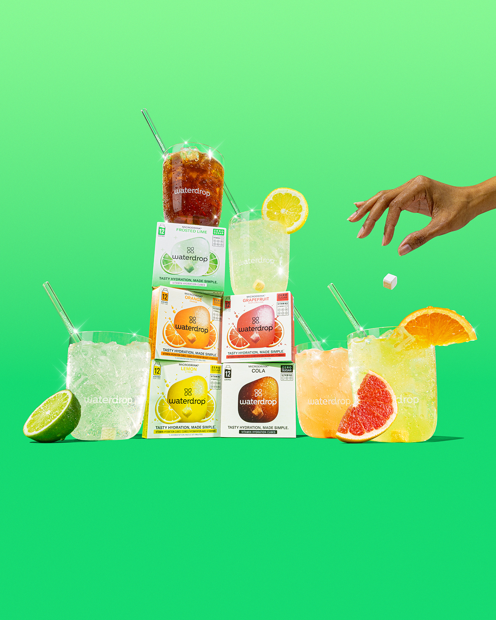 Flavoured Water with Microdrinks by waterdrop®