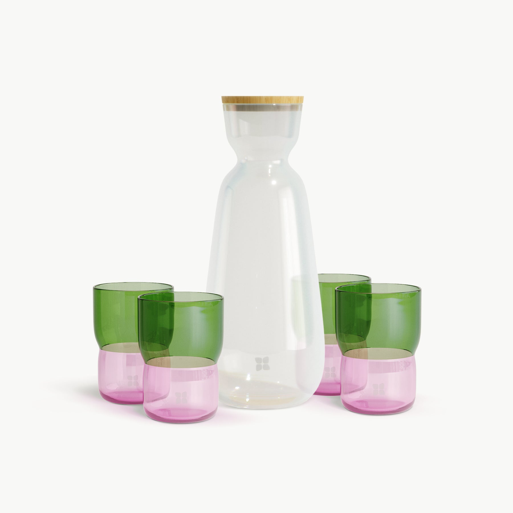 Signature Carafe + Curved Glass Set