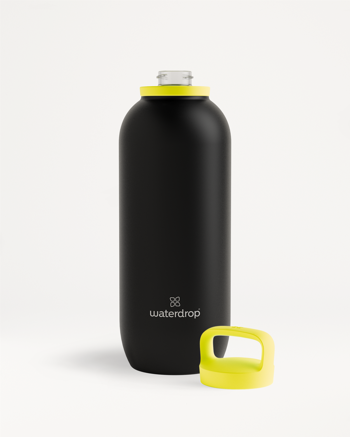 All Purpose Thermo - Black Matt 1.4L Yellow Spout Lid