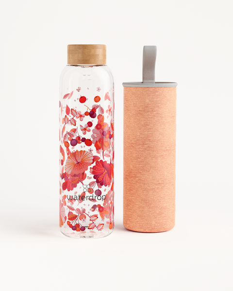 Edition Glass RELAX 600ml orange sleeve 1+1