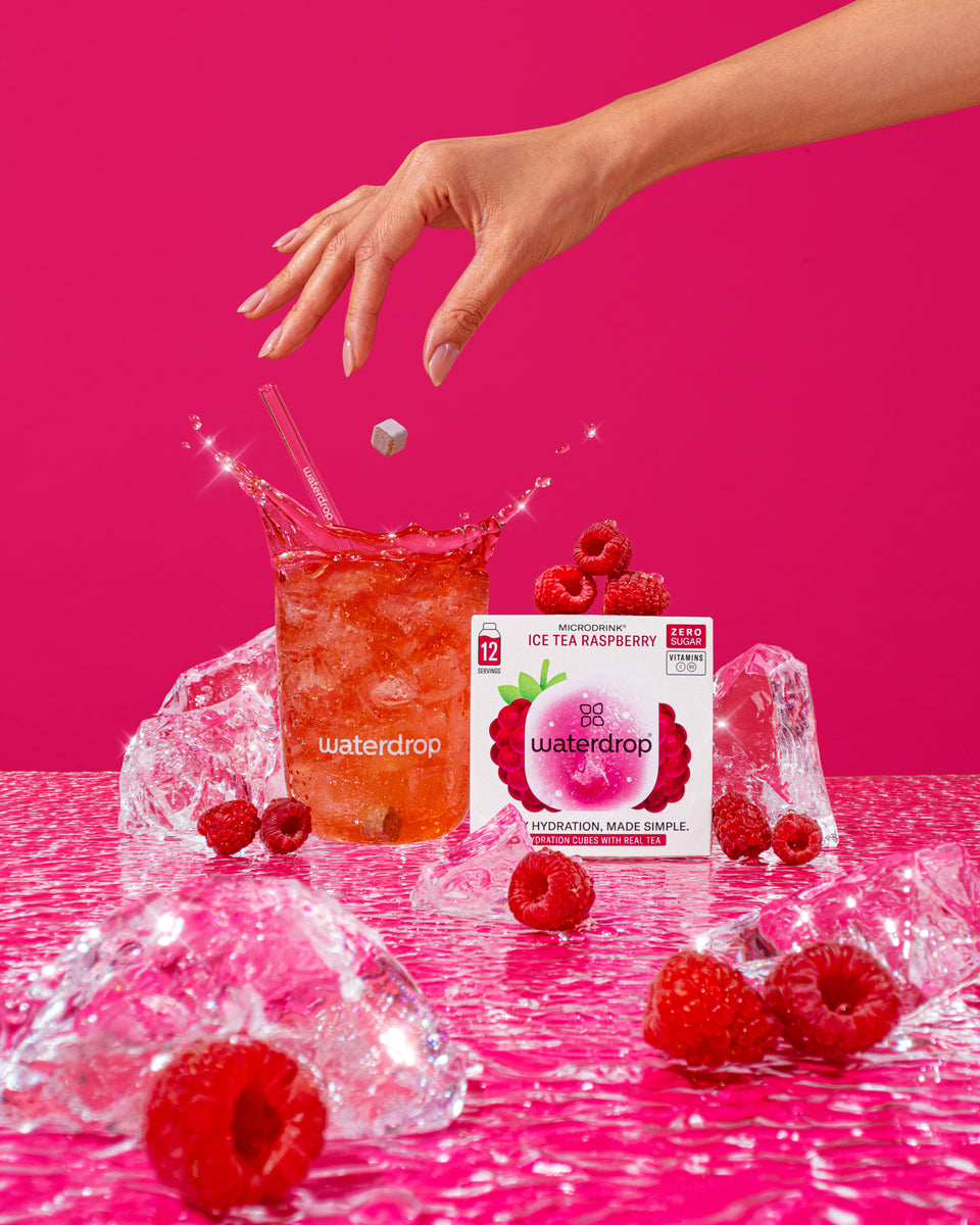 Raspberry Ice Tea - Refreshing Drink by waterdrop®
