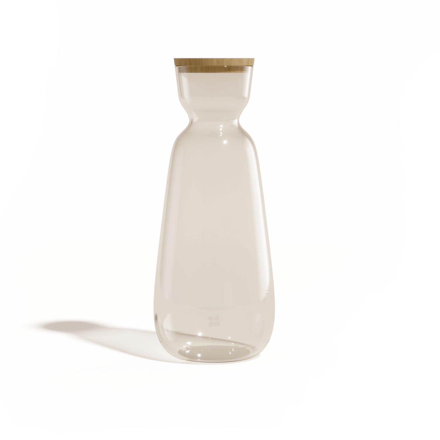 Clear Glass Carafe 1+1